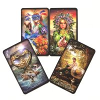 Великолепни таро карти: Marchetti Tarot & Gilded Tarot & Tarot of Dreams, снимка 16 - Други игри - 36311498