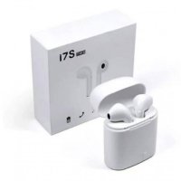 Безжични Bluetоoth слушалки I7S в комплет с функция handsfree и кутийка зарядно, снимка 1 - Безжични слушалки - 41451971