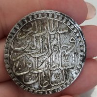 Османска монета 30 пара 1171г сребро ПРОДАДЕНА 

, снимка 1 - Нумизматика и бонистика - 41766275