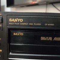 Рядък колекционен CD Sanyo CP M1000, снимка 6 - Ресийвъри, усилватели, смесителни пултове - 38830084