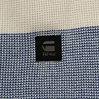 G-STAR RAW оригинален пуловер S памучен Block Stripe R Knit, снимка 4 - Пуловери - 40166930