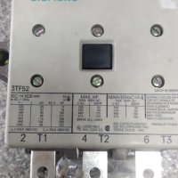 Контактор Siemens (200А) 3TF52 220V 50Hz, снимка 3 - Резервни части за машини - 39902362