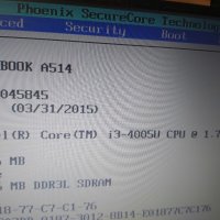 Отлично работеща дънна платка от лаптоп Fujitsu Lifebook A514 , Fujitsu A514, снимка 6 - Части за лаптопи - 42539306