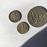 Сребърни американски монети, снимка 5 - Нумизматика и бонистика - 35668217