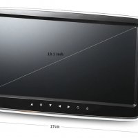 Многофункционален Монитор за кола 10.1 инча HD TFT LCD Color Monitor / Вграждане на седалката, снимка 7 - Аксесоари и консумативи - 34185734