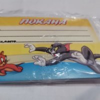 Том и Джери Tom and Jerry 10 бр картонени Покана покани за Рожден ден, снимка 2 - Други - 34542454