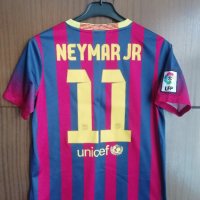 Barcelona Neymar JR Nike оригинална тениска футболна фланелка Неймар Барселона екип , снимка 1 - Тениски - 41745304