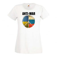 Дамска тениска ANTI WAR, Украйна,спрете войната, подкрепям Укркайна, снимка 6 - Тениски - 36113452