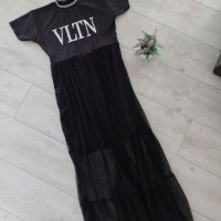 Нова рокля черна, снимка 1 - Рокли - 40339150