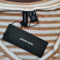 Vero Moda дамска блуза с къс ръкав размер M, снимка 3 - Тениски - 41874426