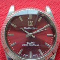 Луксозен мъжки часовник COLLEITEN QUARTZ WATER RESIST много красив стилен - 23474, снимка 7 - Мъжки - 36111717
