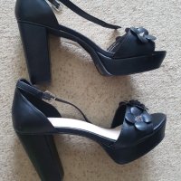 Обувки, снимка 2 - Дамски обувки на ток - 41555201