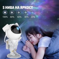 Детска нощна лампа звездно небе проектор Galaxy Star Project Астронавт, снимка 2 - Електрически играчки - 42730830