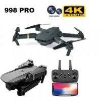 Комплект дрон с двойни камери 998 Pro, 4К, Черен, снимка 2 - Други игри - 41085716