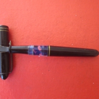 Старинна бакелитова писалка маркирана , снимка 7 - Ученически пособия, канцеларски материали - 36035418