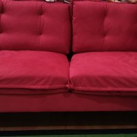 Червен диван-канапе, снимка 3 - Дивани и мека мебел - 39155243