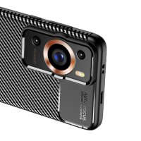 Huawei P60 Pro - Удароустойчив Кейс Гръб FIBER, снимка 4 - Калъфи, кейсове - 41684115