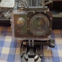 Екшън камера (action camera) 4k ultra hd + аксесоари, снимка 8 - Камери - 44165275