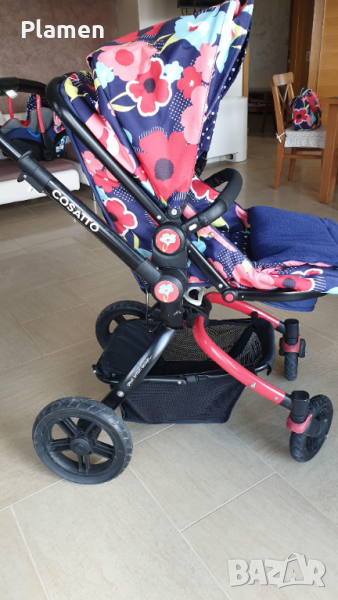 Детска количка COSAТTO OOBA-пълен комплект +столче за кола, снимка 1