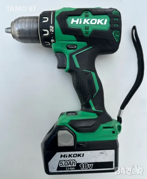 HiKoki DS 18DBSL / Hitachi DS 18DBSL - Безчетков винтоверт 18V 5.0Ah, снимка 1