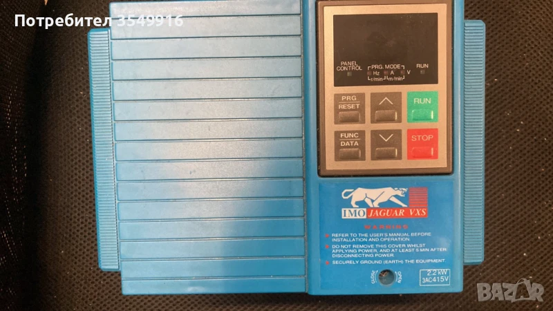 Честотен регулатор(инвертор)IMO JAGUAR(FUJI) 2,2кw/400в, снимка 1