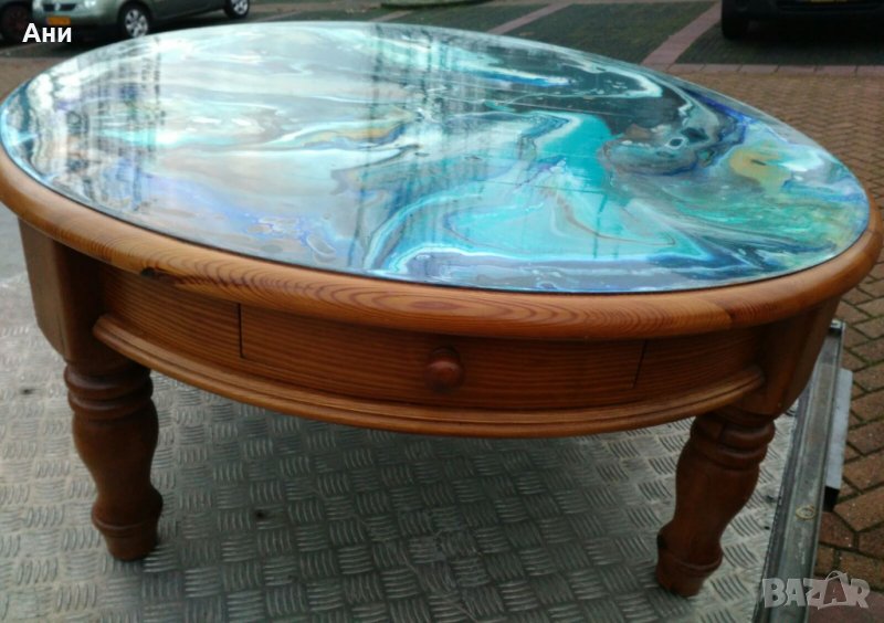  Дизайнерска холна маса , снимка 1