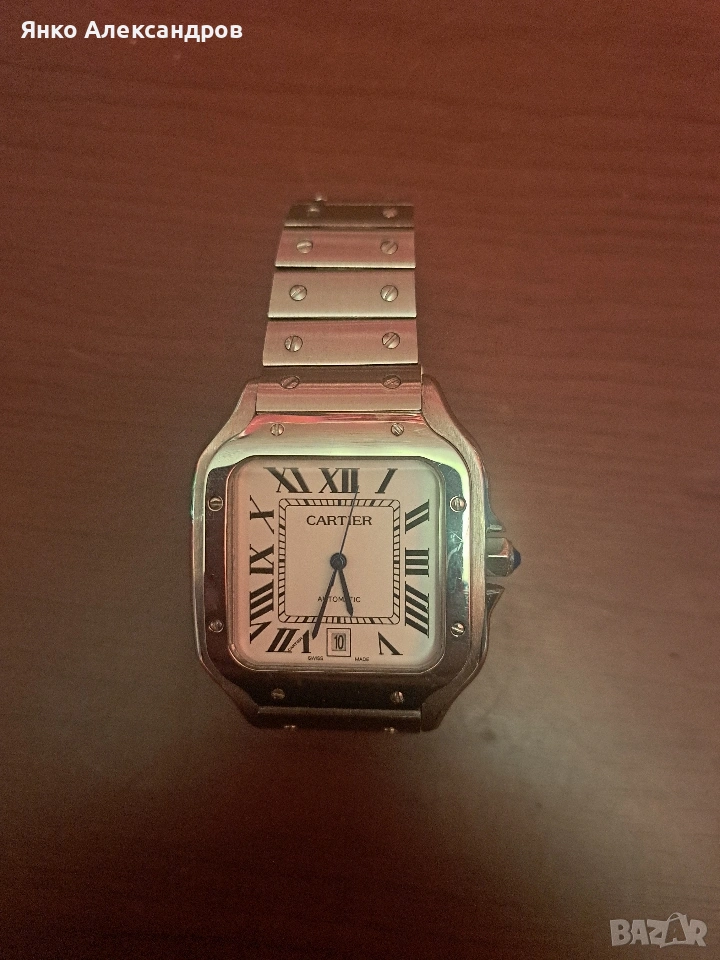 мъжки часовник картие сантос , снимка 1
