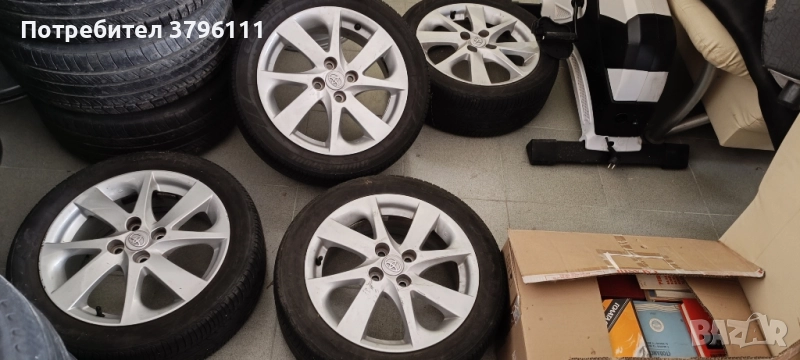 Аломиниеви джанти 4х100 16, снимка 1