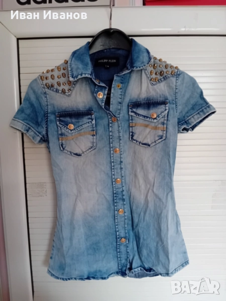 Оригинална дамска риза Philipp Plein, снимка 1