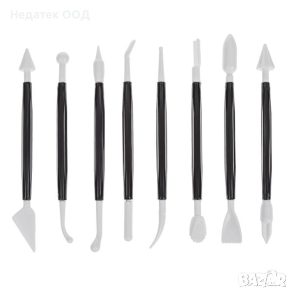 Инструменти за глина и пластилин, 8 бр, снимка 1