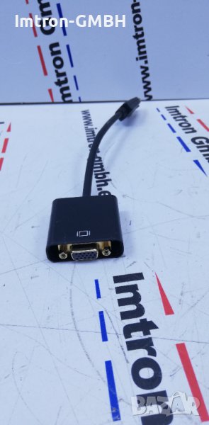 Кабел за адаптер Digitus DisplayPort 0,15 м, Конектор 1: DisplayPort, Конектор 2: VGA (D-Sub)., снимка 1