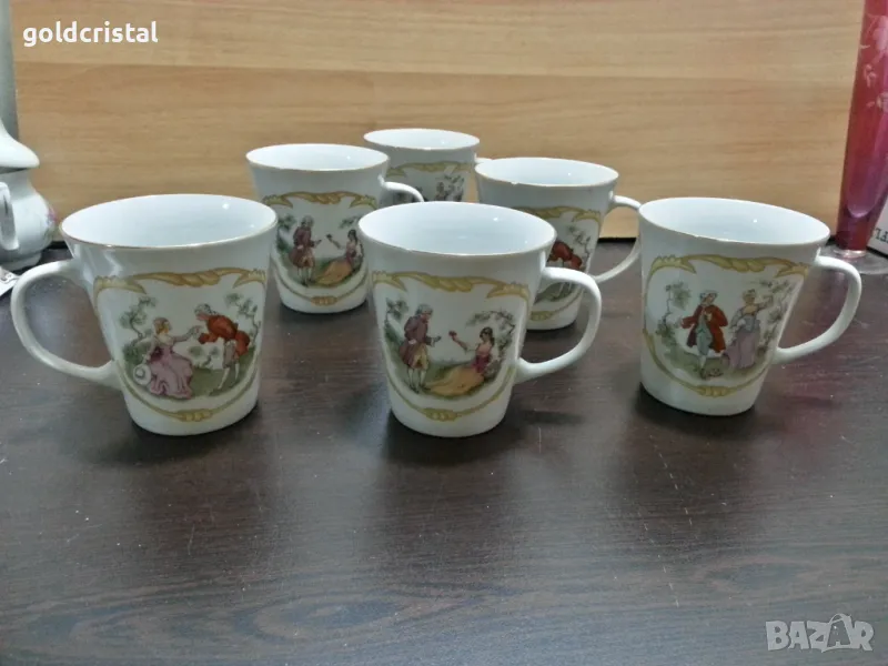 Полски порцелан големи чаши за чай , снимка 1