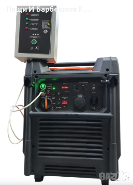 Инверторен Безшумен Генератор За Ток (ФАБРИЧНА ГАЗ) Bulpower 10kW Модел 2026, снимка 1