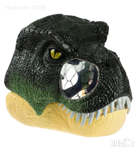 Маска на динозавър, T-REX, звук, светлина, снимка 1