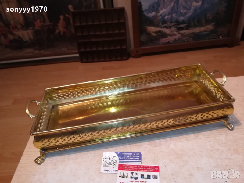 ENGLAND-МЕД//МЕСИНГ-ВНОС АНГЛИЯ 51СМ 1011211632, снимка 1