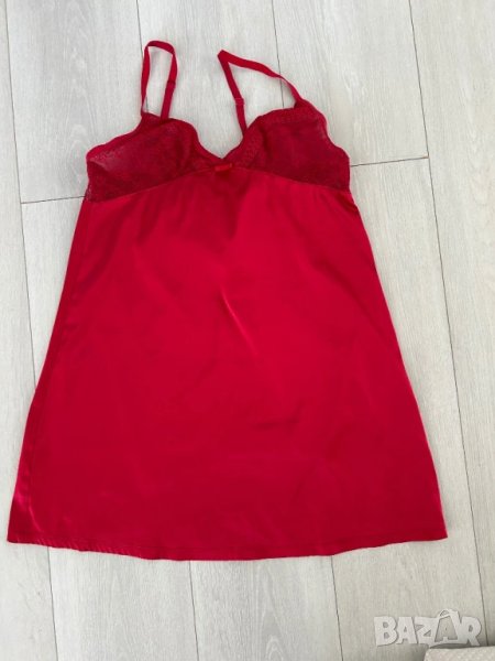 Дамска нощница от сатен, снимка 1