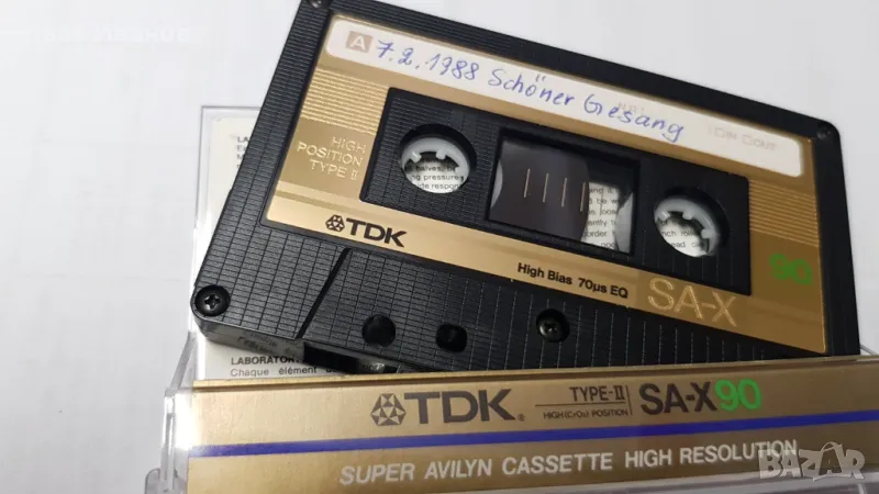 "златни" TDK SA-X налични 14 броя, снимка 1