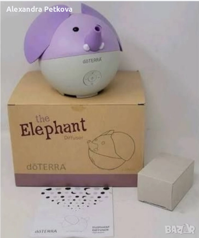 НОВ Дифузер за етерични масла Слонче, снимка 1