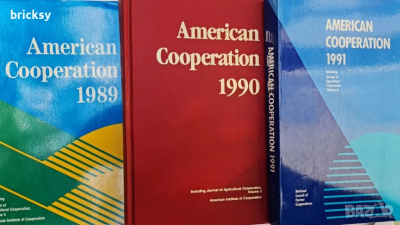 American Cooperation – годишни издания 1989, 1990, 1991, снимка 1