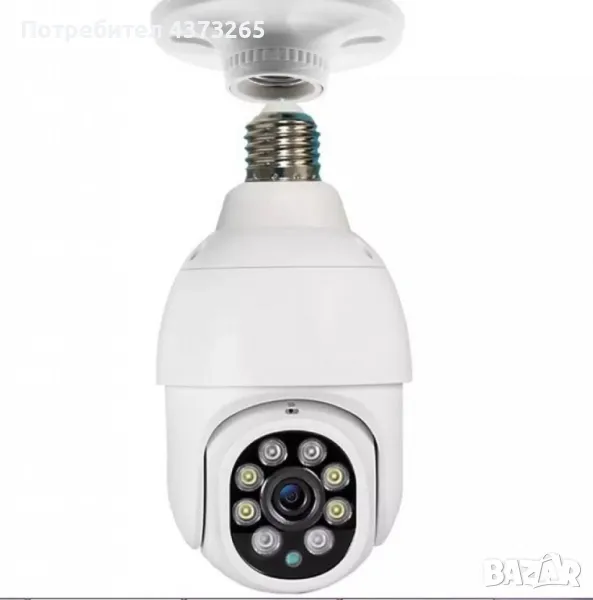 Камера под формата на крушка Е27, снимка 1