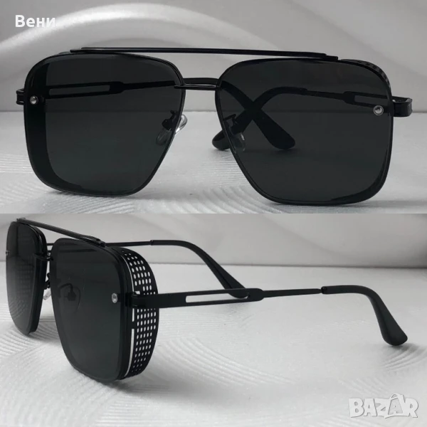 Стилни мъжки слънчеви очила , снимка 1