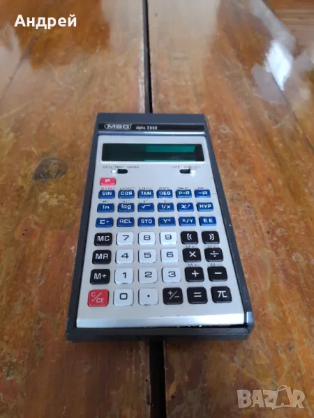 Стар калкулатор MBO alfa 3000, снимка 1