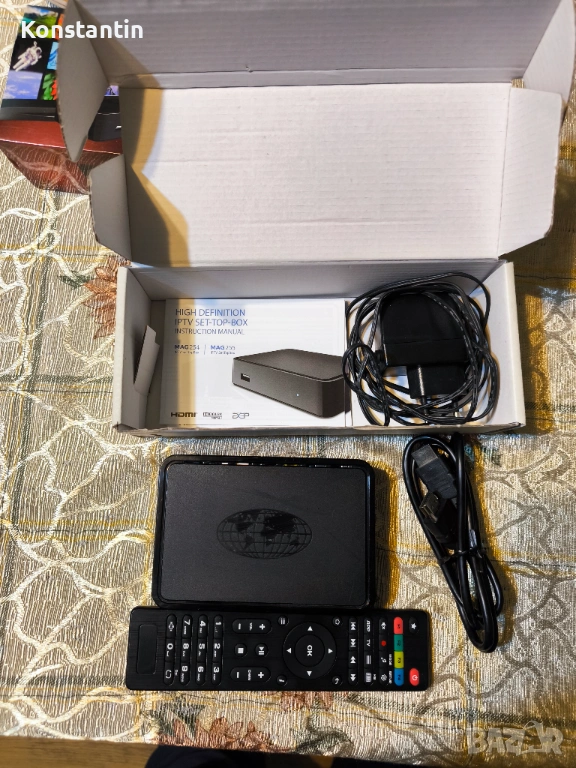 Продавам IPTV set top box - MAG 254, снимка 1