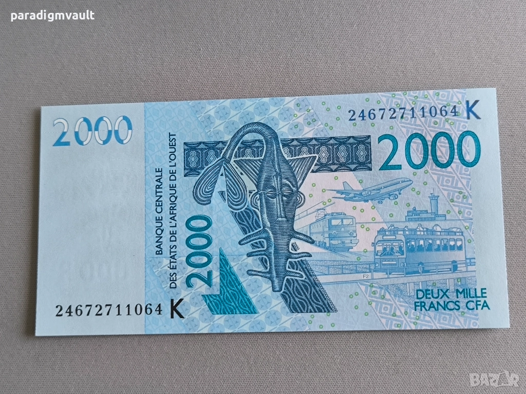 Банкнота - Сенегал - 2000 франка UNC | 2003г., снимка 1