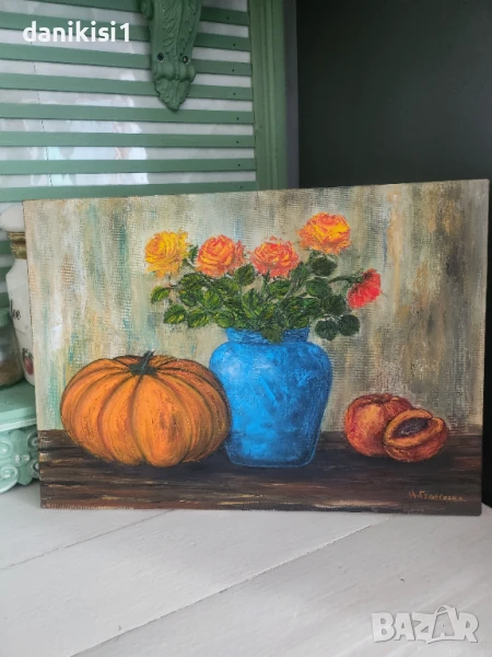 Авторска картина маслени бои, снимка 1