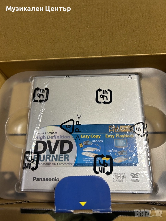 Panasonic VW-BN1 запис от видеокамера на DVD без компютър, снимка 1