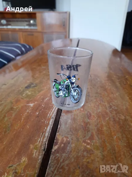 Стара чаша Мотоциклет,Мотор BSA 750, снимка 1