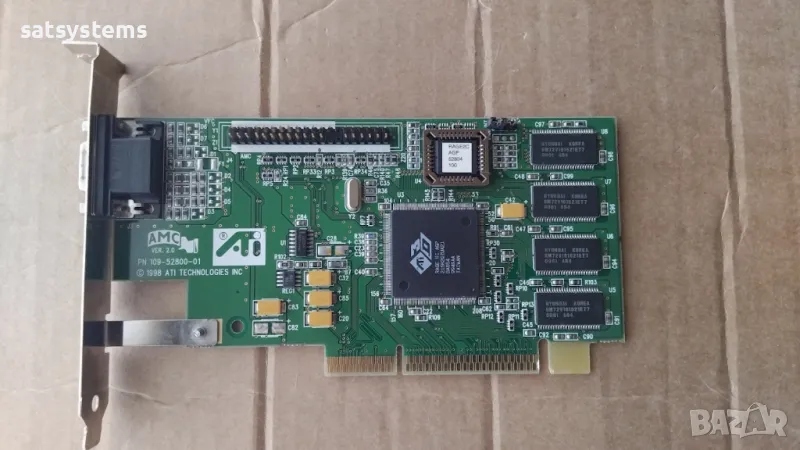 Видео карта Compaq ATi 3D Rage IIC 8MB AGP, снимка 1