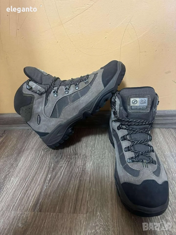 Висок клас мъжки туристически обувки Scarpa Go Up Goretex ,44 размер, снимка 1