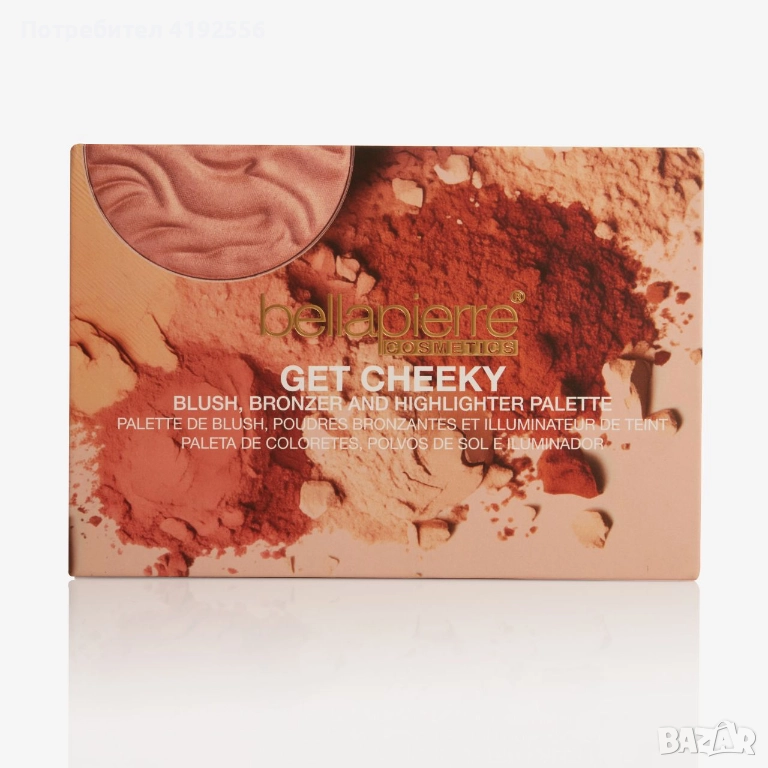 Нова палитра за лице Bellapierre Get Cheeky, снимка 1